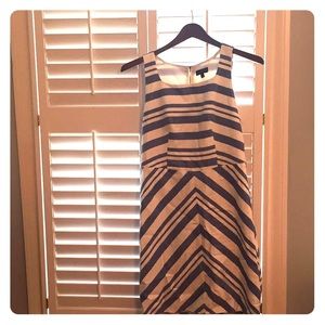 Blue and white limited dress